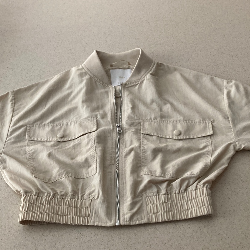 Bomber Jacket NWOT Women Size Small by MNG - Picture 3 of 10